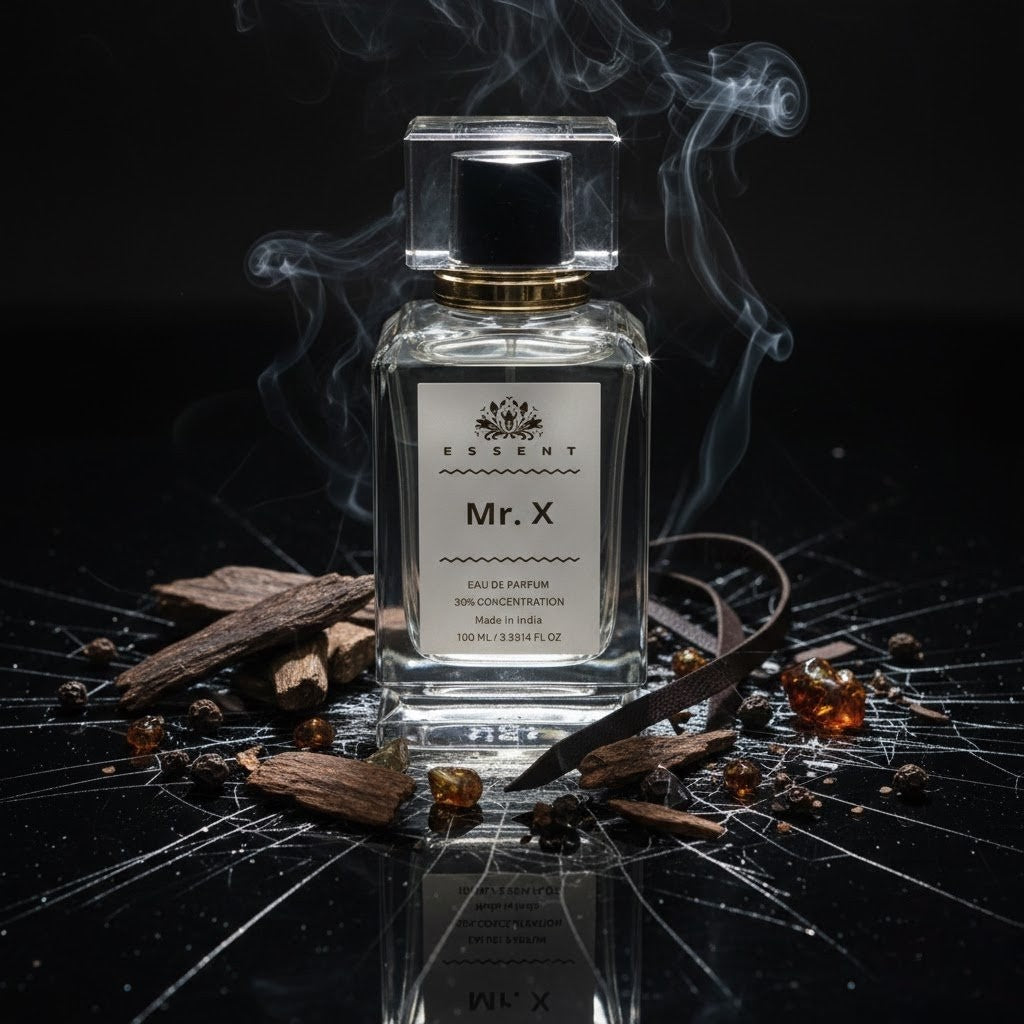 Essent Mr. X 30 ml eau de parfum bottle — woody, view 4