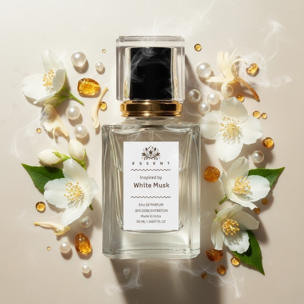 Essent White Musk 100 ml eau de parfum bottle — musk, view 4