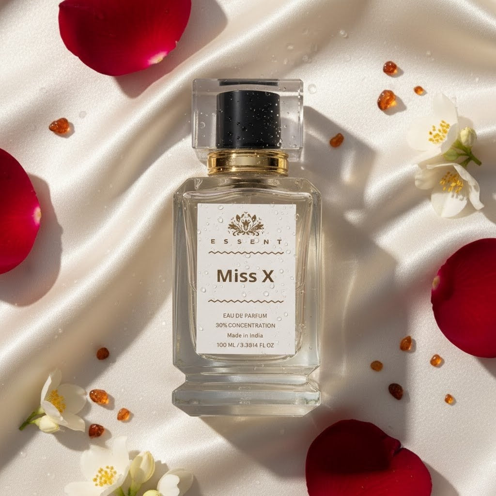 Essent Miss X 30 ml eau de parfum bottle — rose oriental, view 2