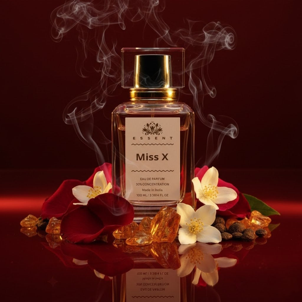 Essent Miss X 30 ml eau de parfum bottle — rose oriental, view 4