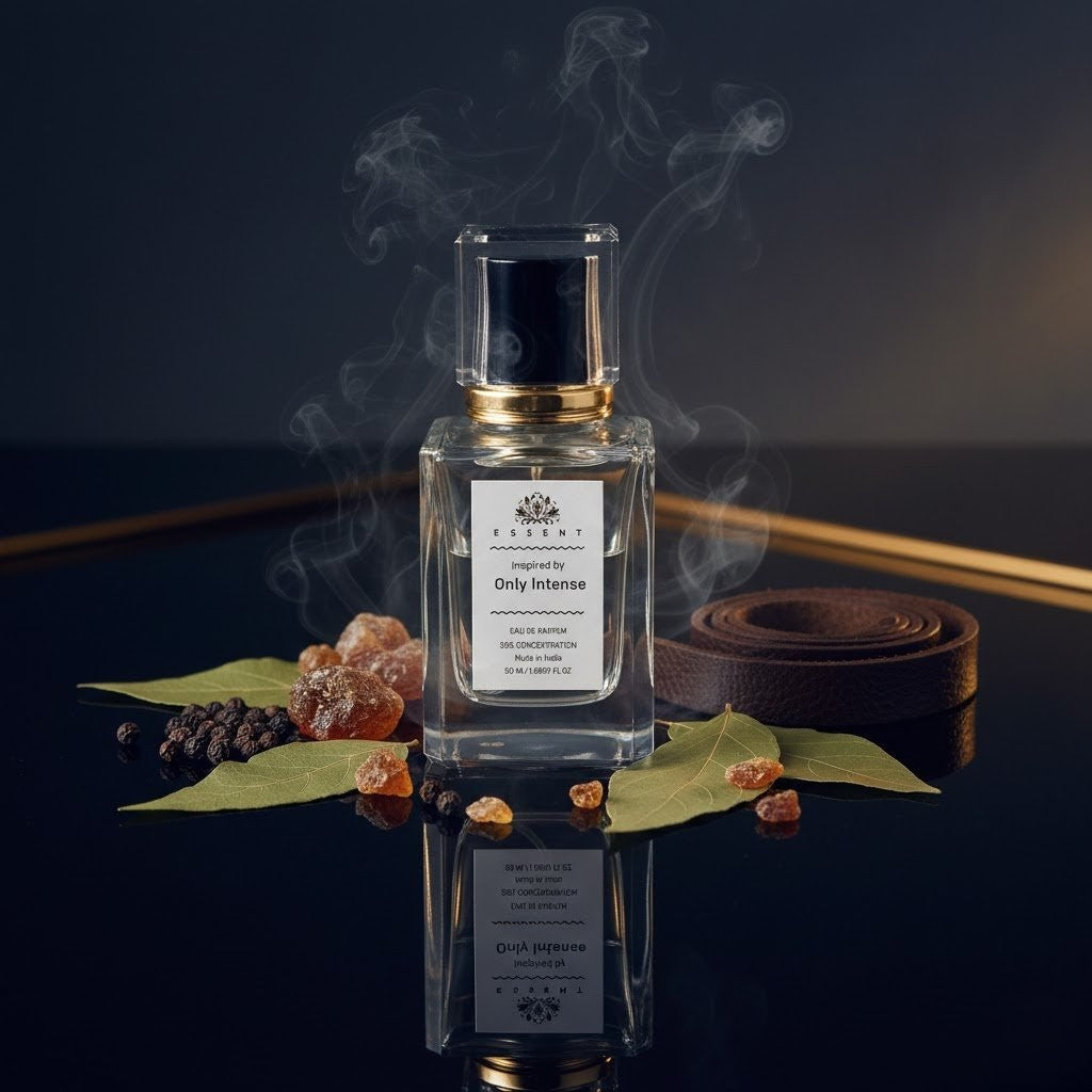 Essent Gentlemen Only Intense 100 ml eau de parfum bottle — woody, view 4