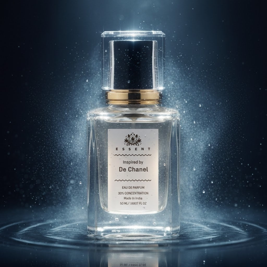 Essent Bleu De 100 ml eau de parfum bottle — fresh citrus, view 2