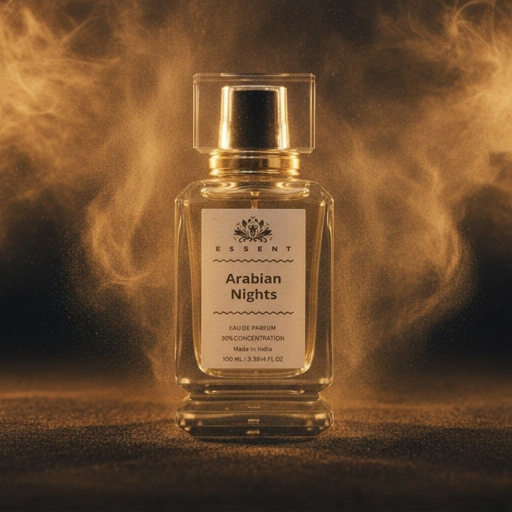 Essent Arabian Nights 30 ml eau de parfum bottle — oud & amber, view 2