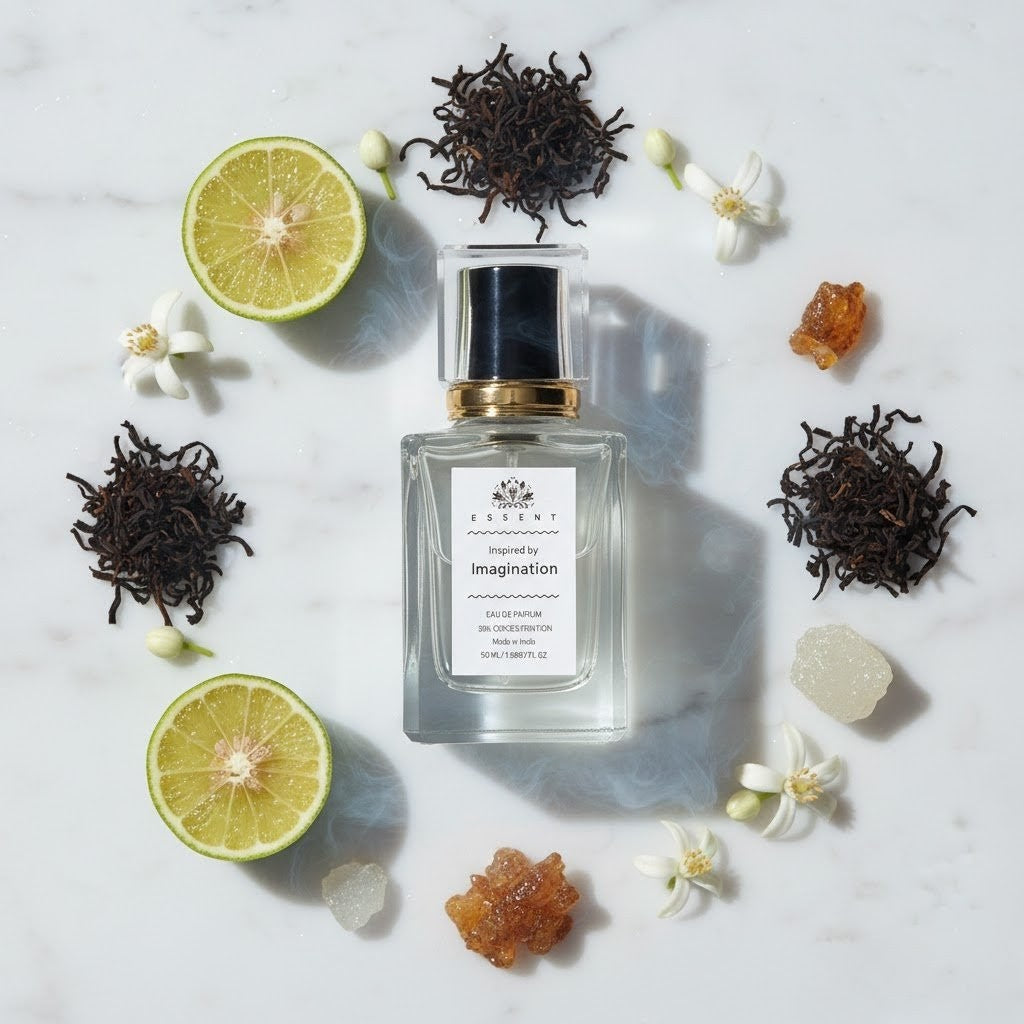 Essent Imagination 100 ml eau de parfum bottle — fresh citrus, view 4