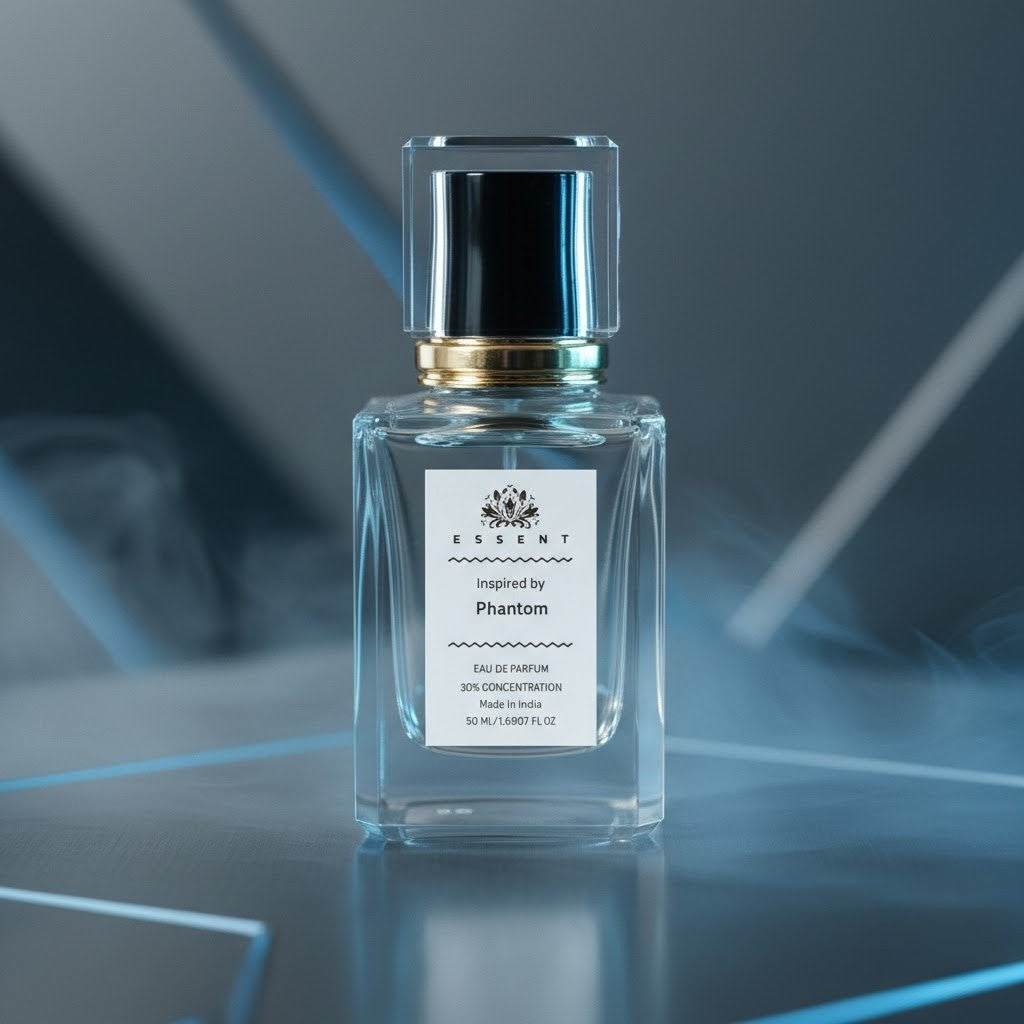 Essent Phantom 100 ml eau de parfum bottle — fresh citrus