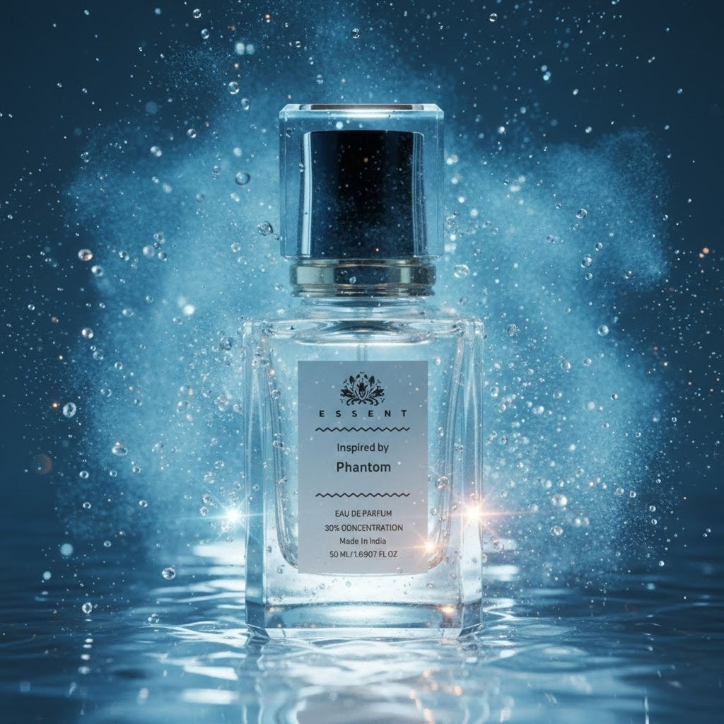 Essent Phantom 100 ml eau de parfum bottle — fresh citrus, view 2