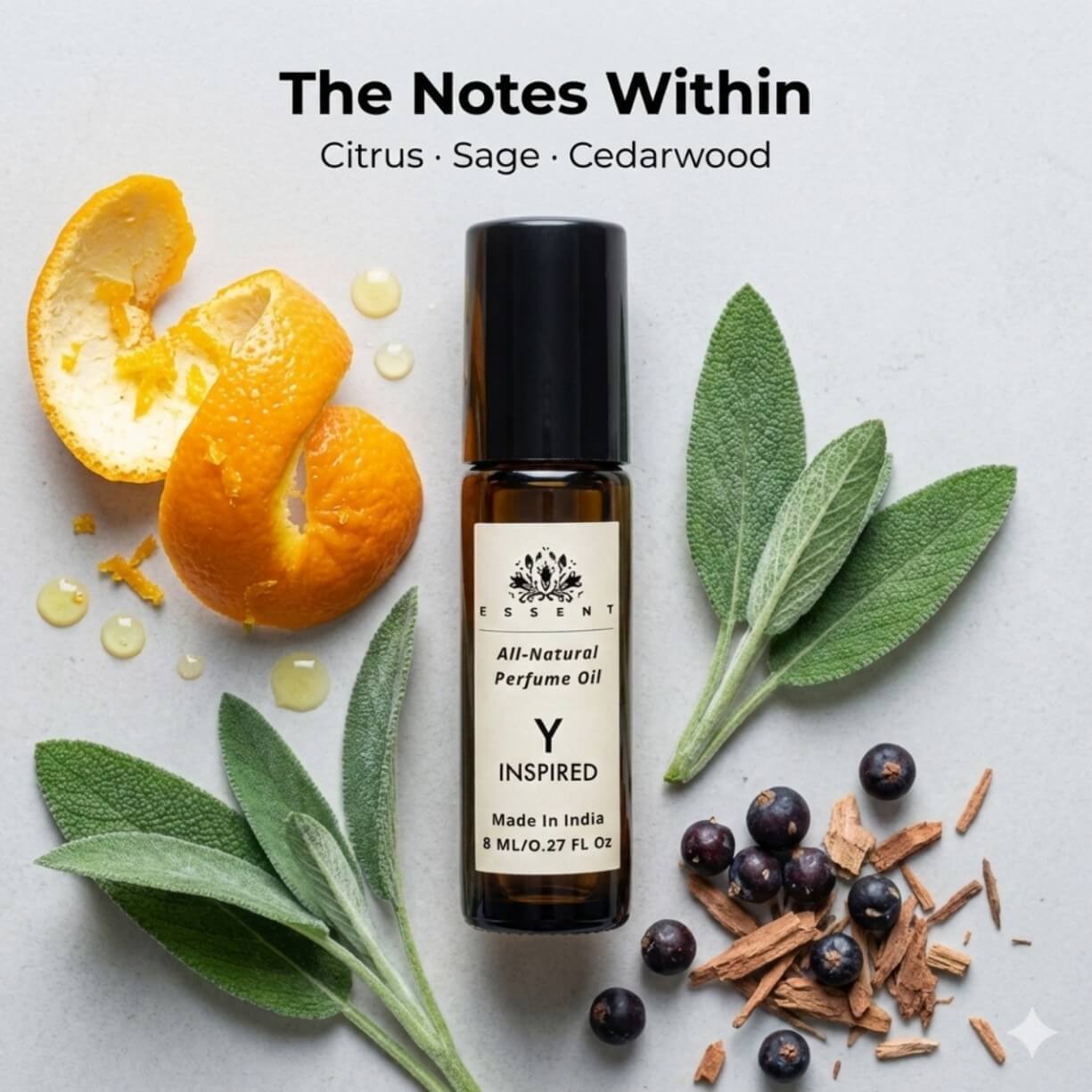 Essent Y-Inspired Unisex Roll-On Attar/ Perfume Oil