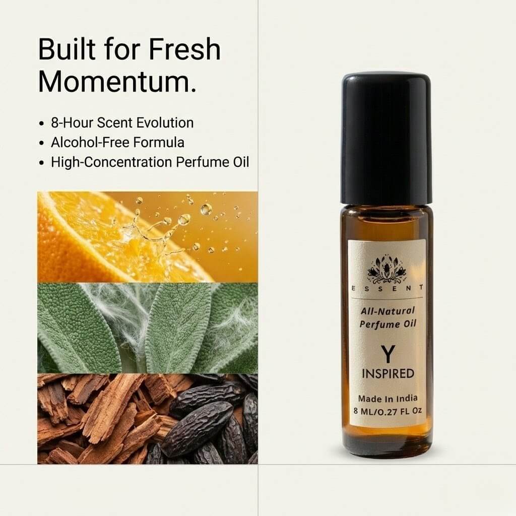 Essent Y-Inspired Unisex Roll-On Attar/ Perfume Oil